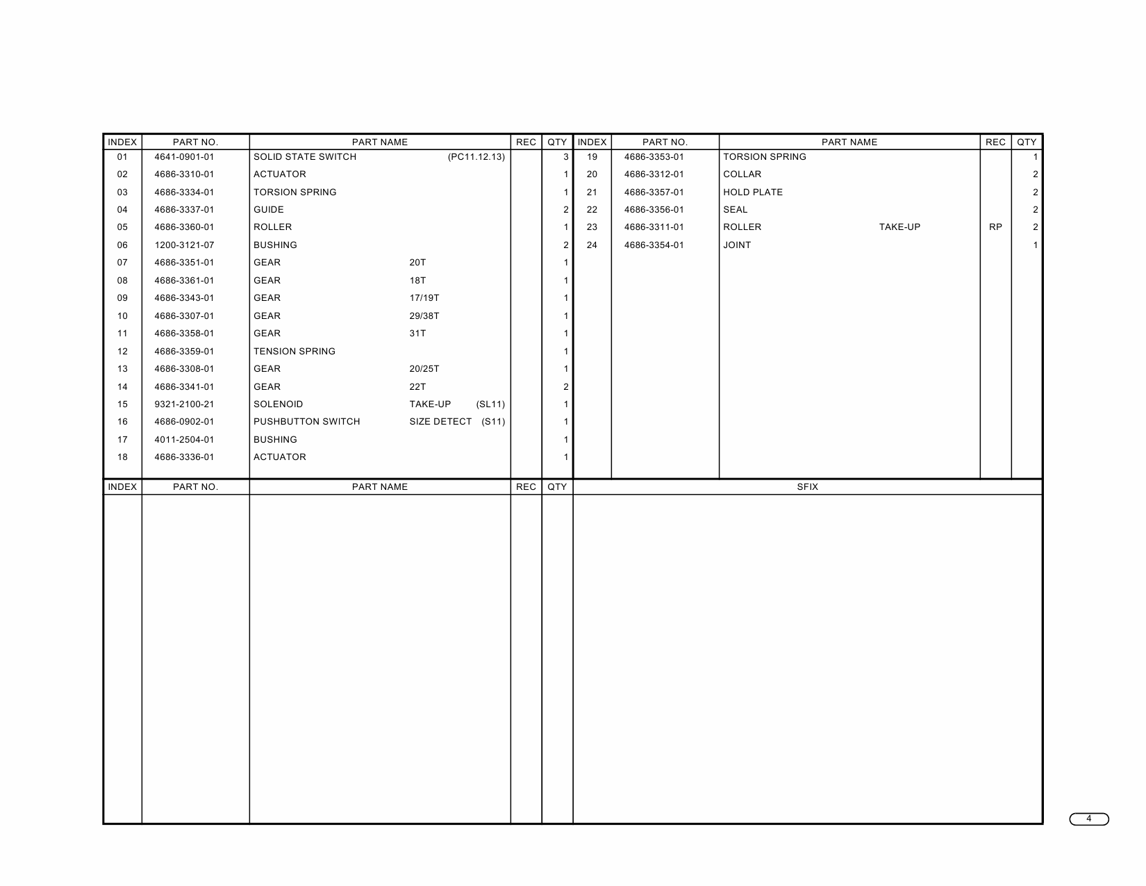 Konica-Minolta Options PF-120 Parts Manual-5